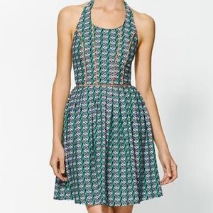 Anthropologie Rhyme & Echo Halter Dress